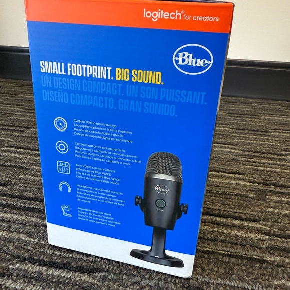 Logitech Yeti Nano USB Microphone - Black - Picture 3 of 6